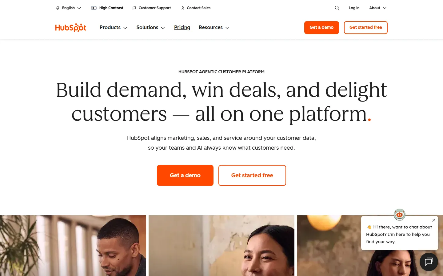 HubSpot marketing screenshot